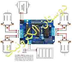 L293D SHIELD 3IC
