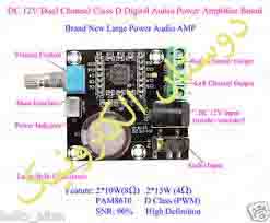 آمپلی فایر HW-210PAM8610  ماژول