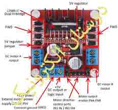 ماژول درایور موتور L298N