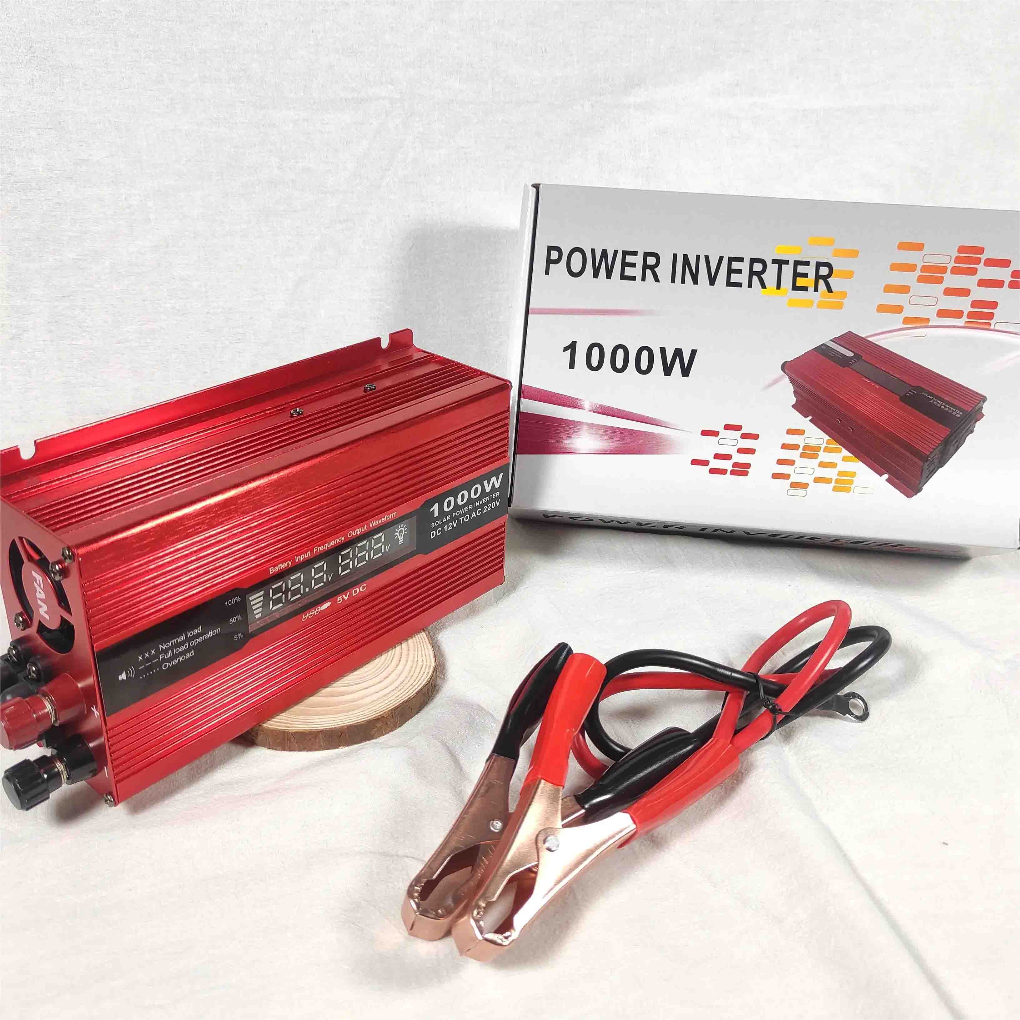 مولد 1000W 12V به 220V AC سرخ