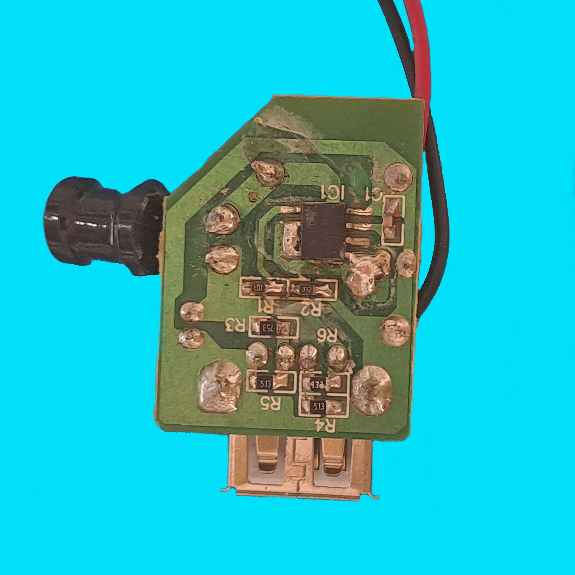 کاهنده و شارژر USB 5V 1/5A