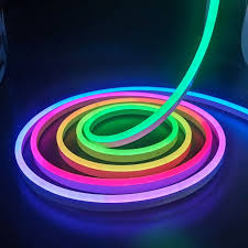 LED ریسه نئون فلکسی هفت رنگ 12VDC RGB