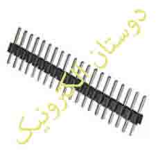 پین هدرنری صاف  1X40  2/54MM