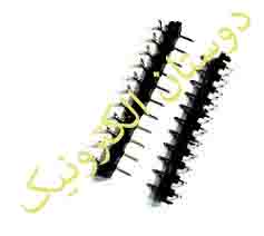 پین هدرنری رایت  1X40  2/54MM