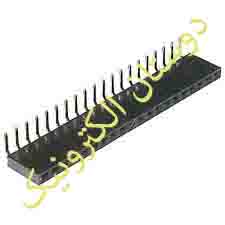 پین هدرماده رایت  1X40  2/54MM