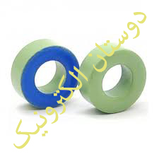 هسته پودر آهن تروئید سبز آبی KT250_52 TR