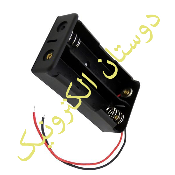 جای باتری دوتایی لیتیوم یون 3.7V