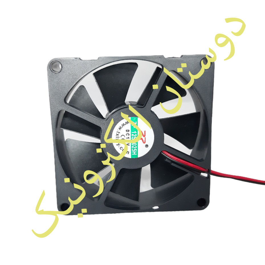 فن 12V 8X8CM ZP