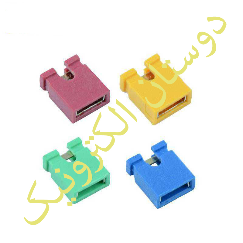 پین جامپر 2.54MM رنگی