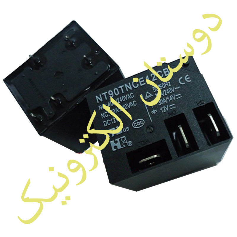 رله 24 ولت 30 آمپر RELAY NT90 HKF