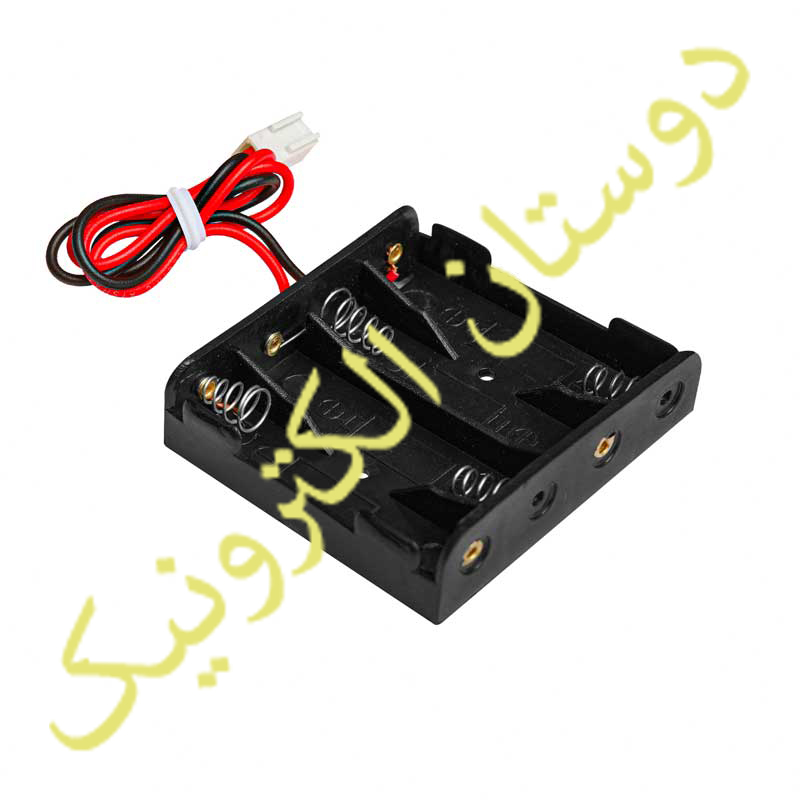 جاباتری چهارتایی تخت کانکتور دار سفید