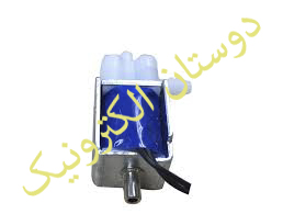 شیر برقی 12v مینیاتوری NO تحمل 350 میلیمتر جیوه