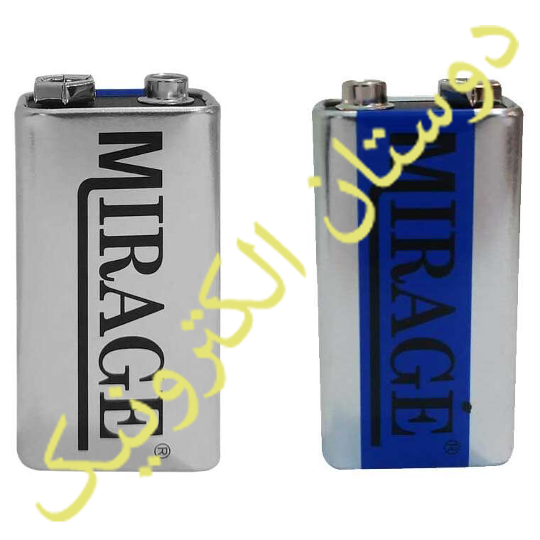 باتری 9 ولت MIRAGE