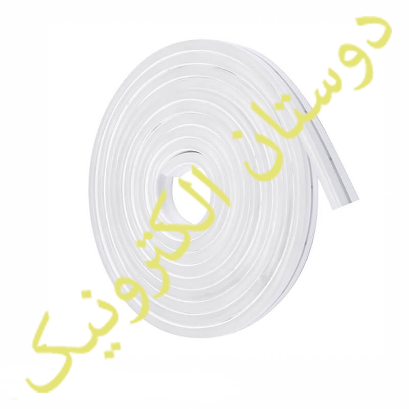 LED ریسه نئون فلکسی سفید 12VDC