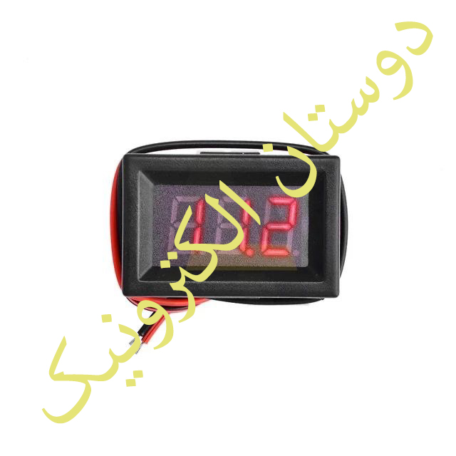 ولت کوچک قابدار 0.36 (سرخ) DC دو سیمه DSN-DVM-368K