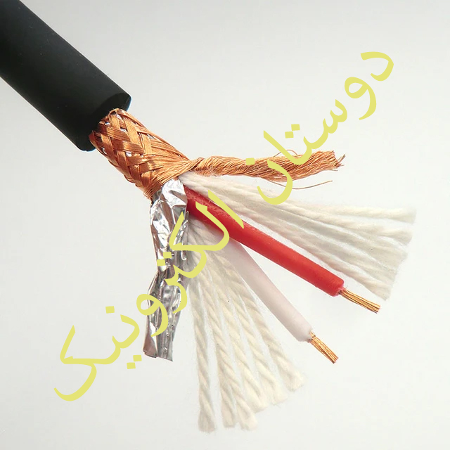 کابل MIC میکروفون شیل دار دبل