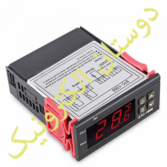 ترموستات کنترل کننده دمای دیجیتال STC-1000 - 12V DC