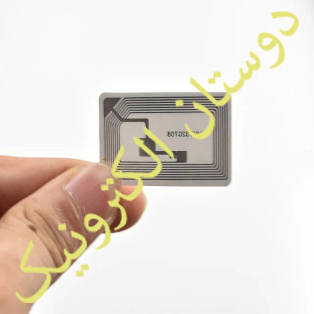 تگ برچسبی مستطیلی NFC فرکانس 13.56 قطر 25*40 میلی متر