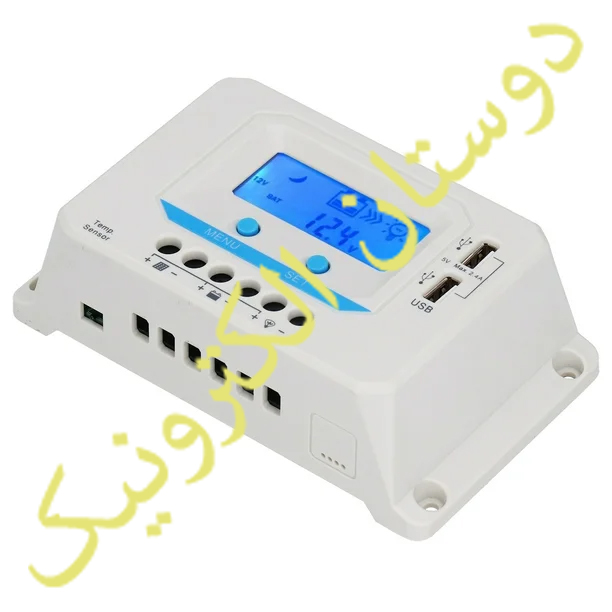 VS1024 PWM Solar Charge Controller, 10A