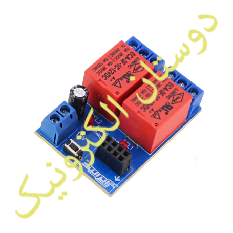 ماژول ESP8266 دو رله 12 ولت