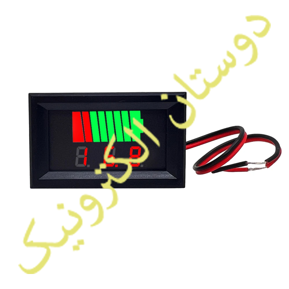 نمایشگر شارژ باتری 6 تا 84 ولت نمایشگر شارژ باتری 6 تا 84 ولت