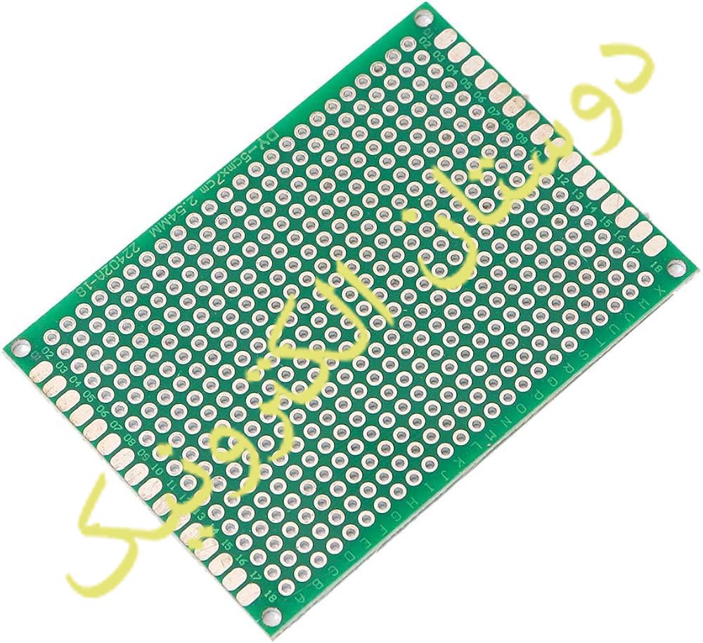 فبر PCB 5*7CM سبز