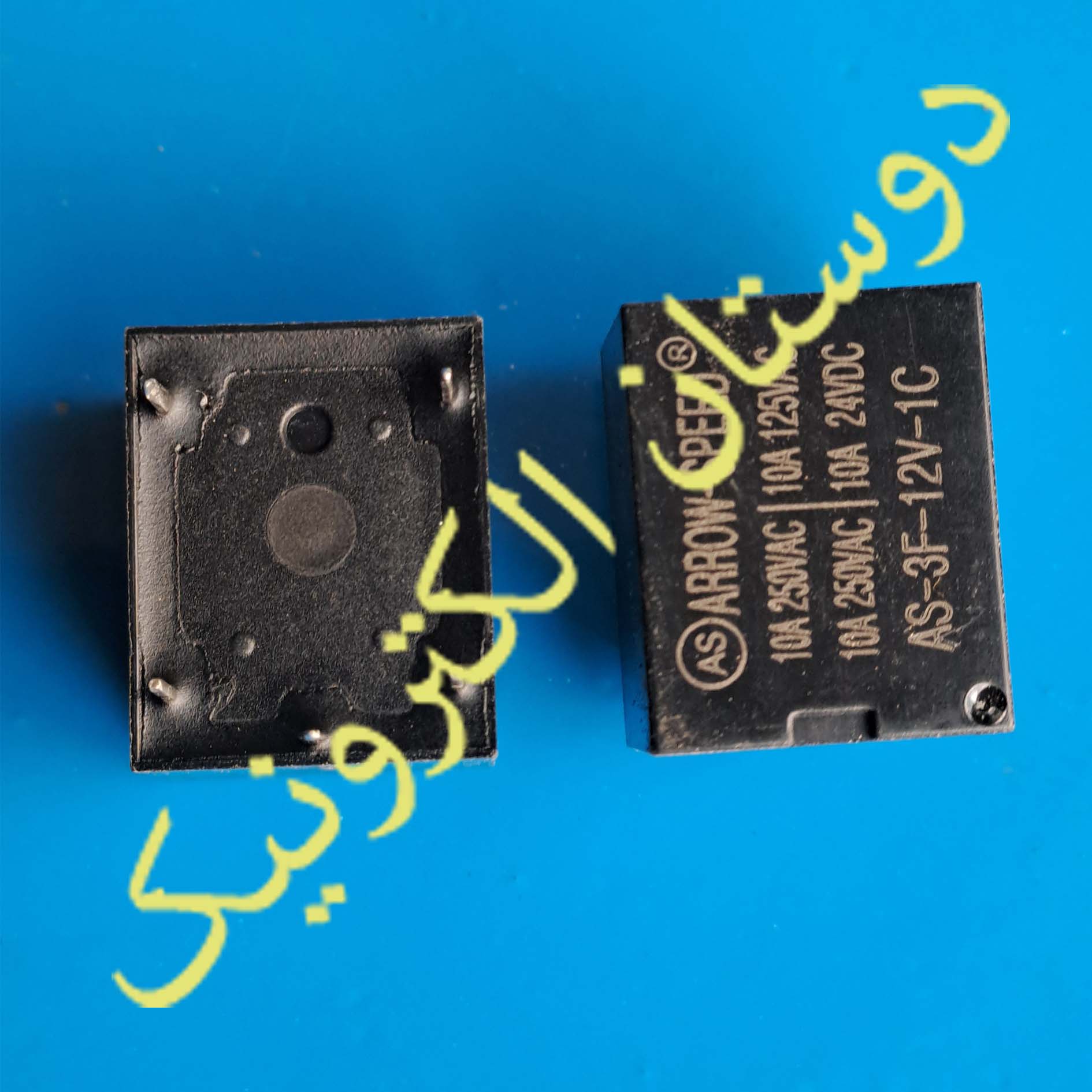 رله 12 ولت 10 آمپر RELAY AS-3F