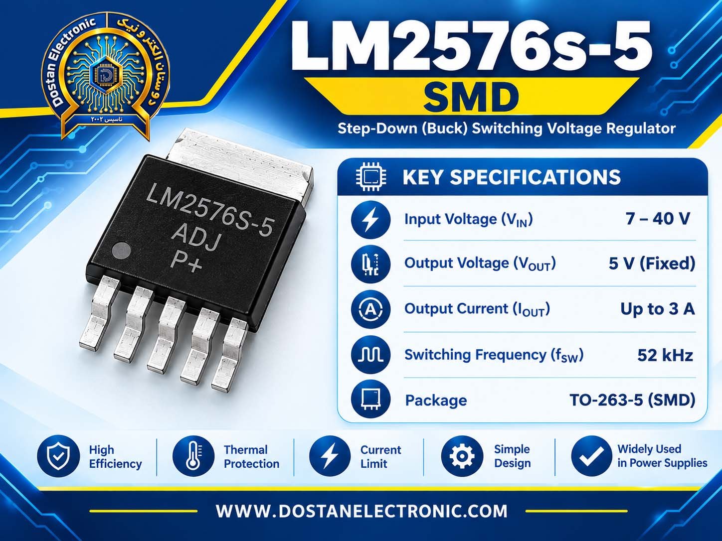 LM2576s-5 SMD
