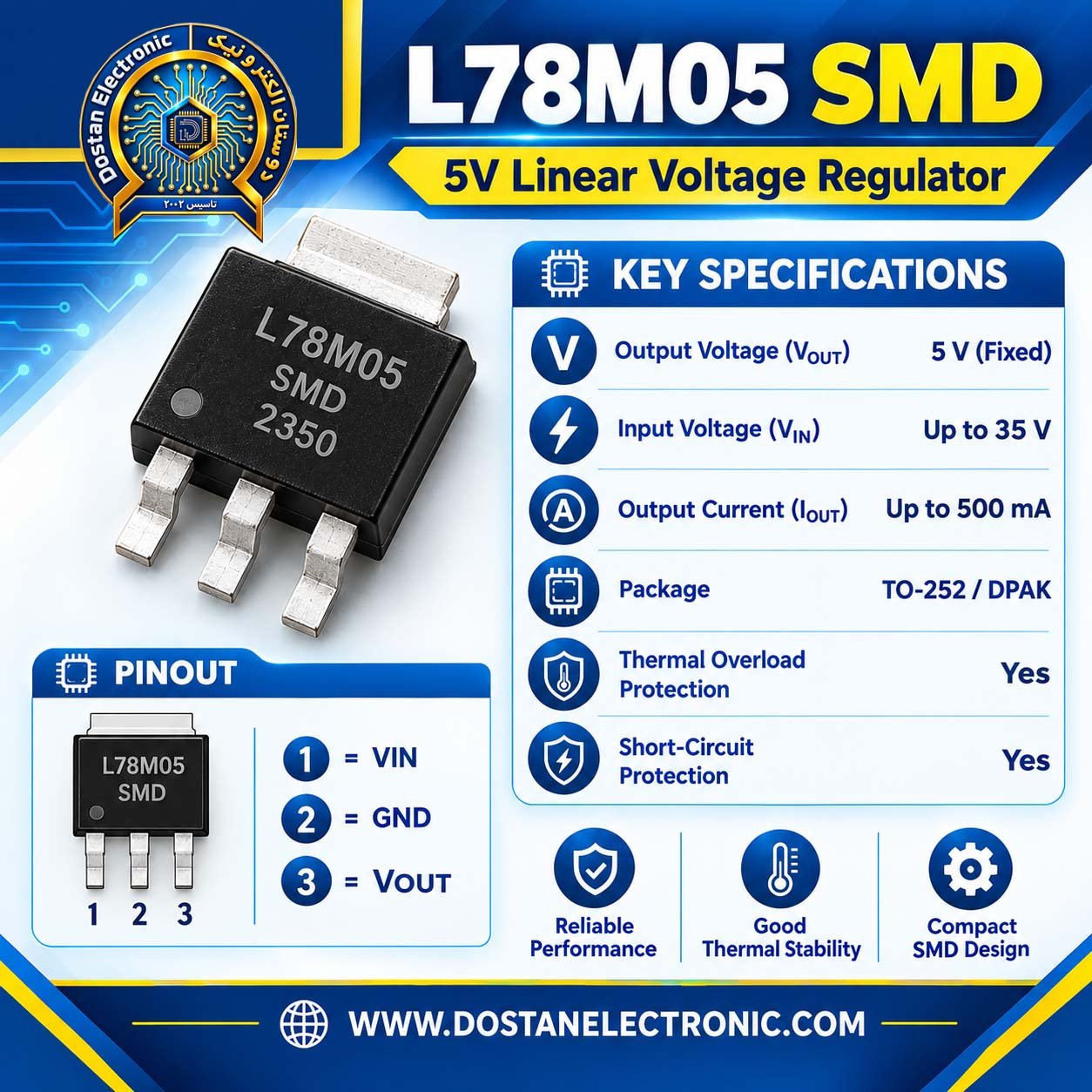 L78M05 SMD
